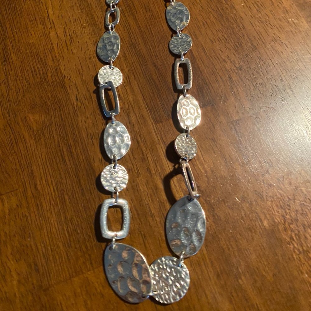 Silver necklace